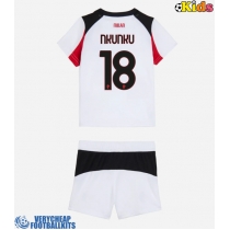 AC Milan Christopher Nkunku #18 Replica Away Minikit 2025-26 Short Sleeve (+ pants)